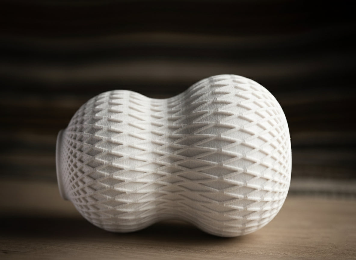 Facet Vase – 3D Printed Modern Geometric Art Décor