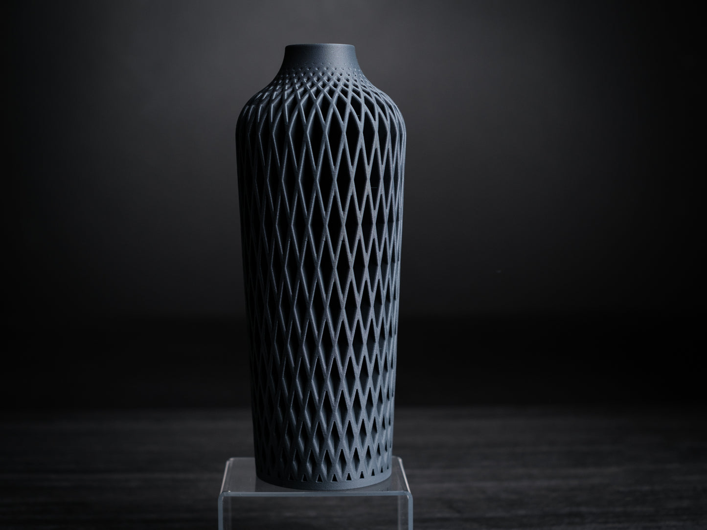 Premium Design Aero Lattice Vase – 3D Printed Contemporary Geometric Art Piece