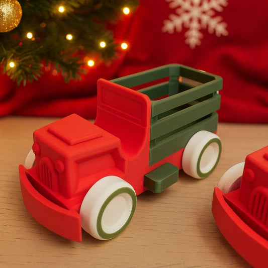 Tiny Hauler - Christmas Edition | 3D-Printed Toy Truck
