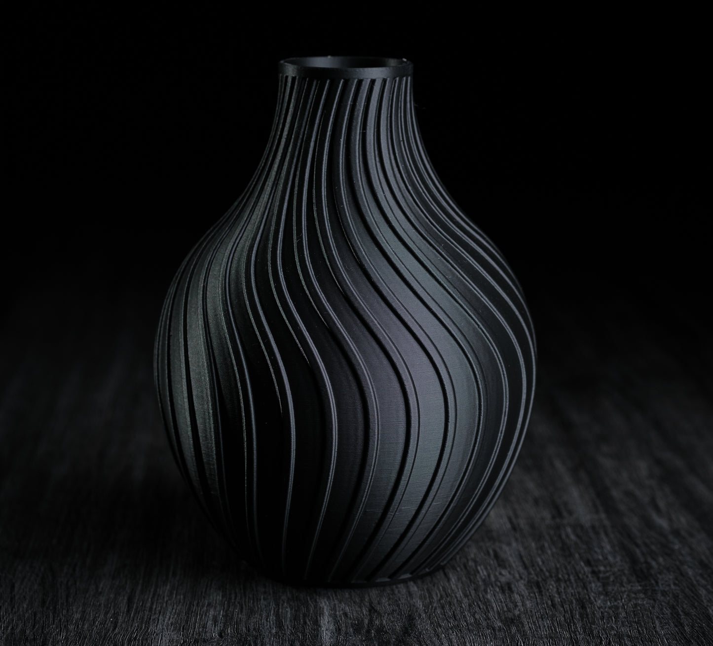 Eclipse Flow Vase – Modern 3D Printed Decor