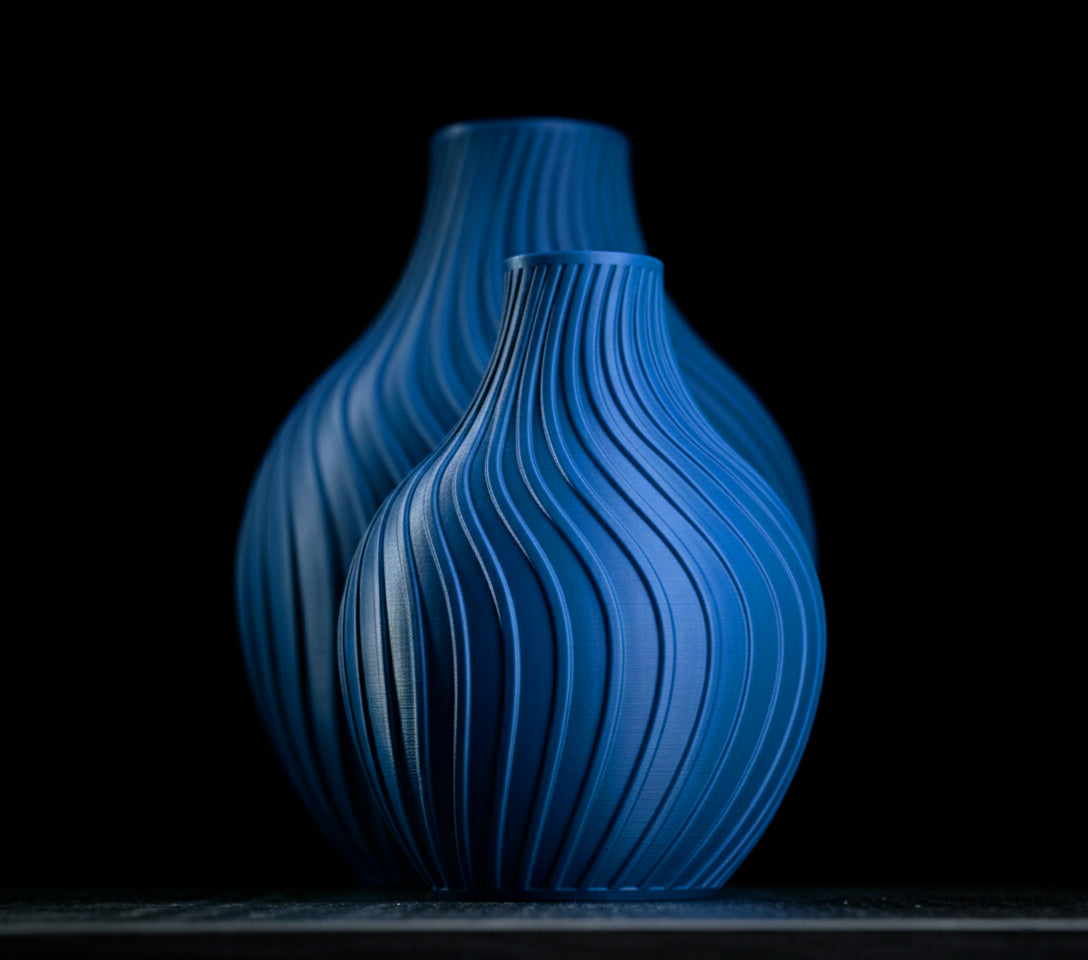 Eclipse Flow Vase – Modern 3D Printed Decor