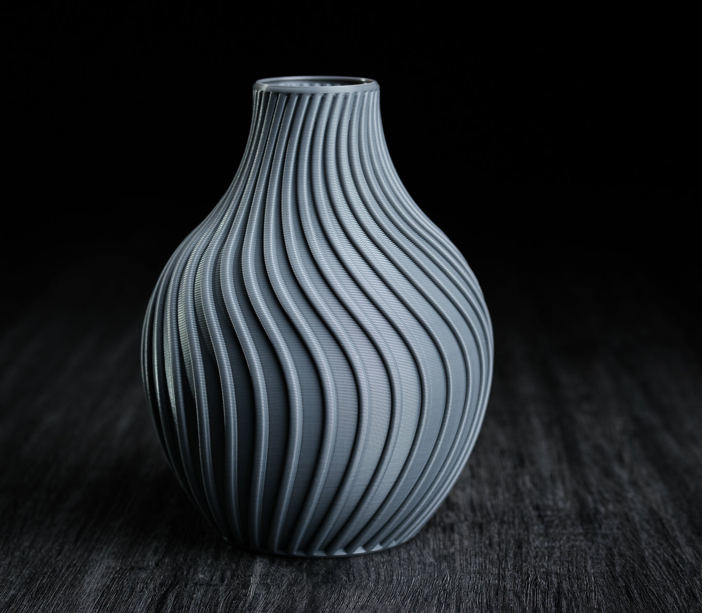 Eclipse Flow Vase – Modern 3D Printed Decor