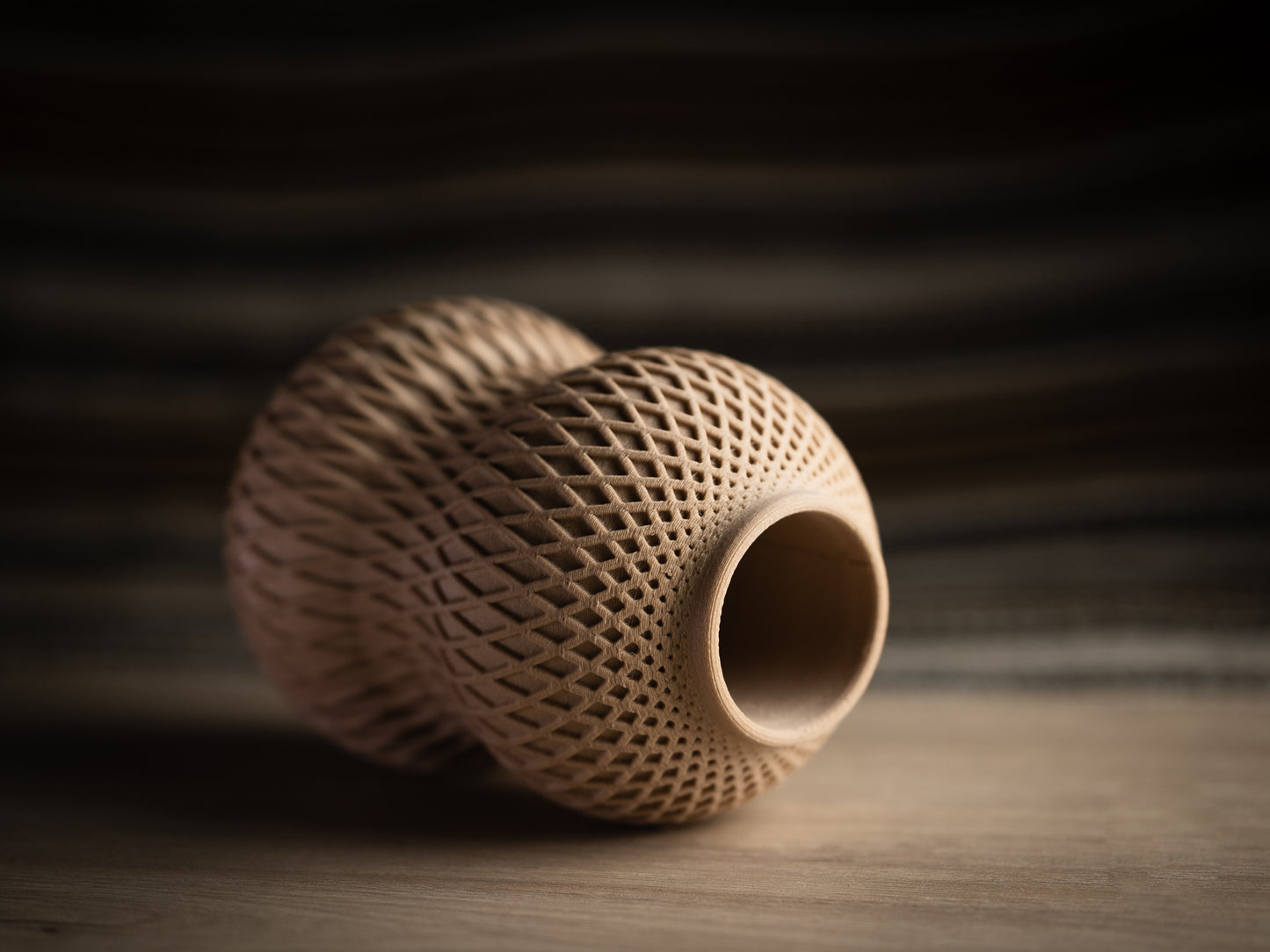 Facet Vase – 3D Printed Modern Geometric Art Décor
