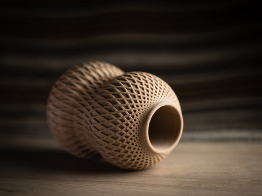 Facet Vase – 3D Printed Modern Geometric Art Décor