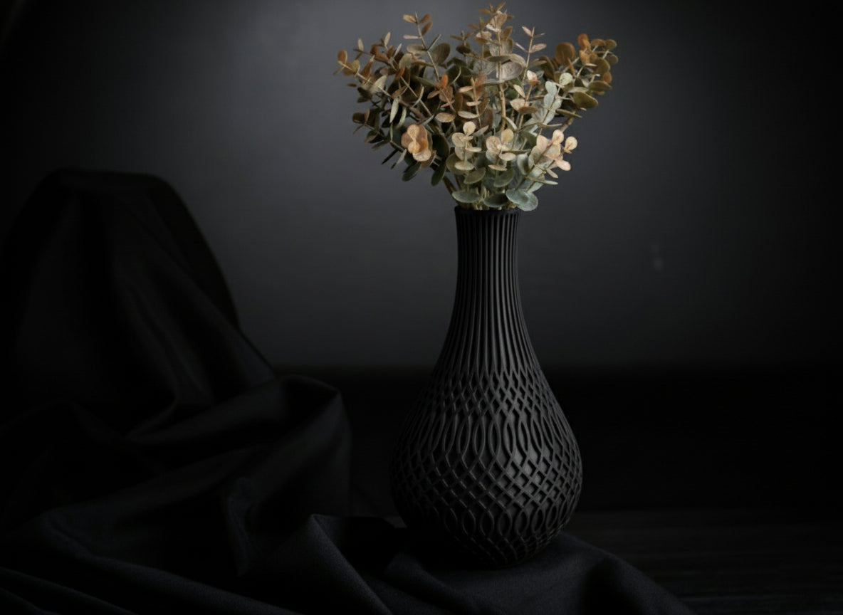 Inflect Vase – 3D Printed Modern Geometric Art Piece