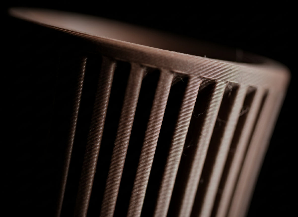 Inflect Vase – 3D Printed Modern Geometric Art Piece