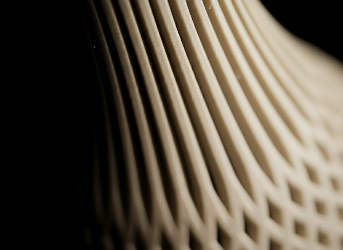 Inflect Vase – 3D Printed Modern Geometric Art Piece