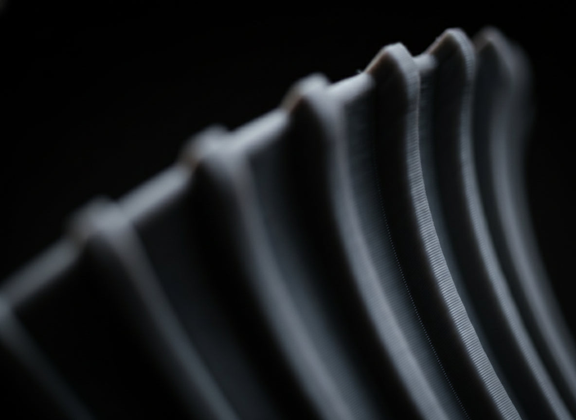 Lattice Flare Vase – Modern 3D Printed Geometric Decor