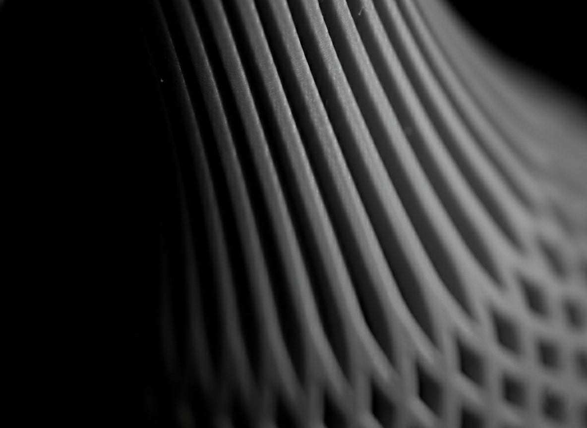 Inflect Vase – 3D Printed Modern Geometric Art Piece