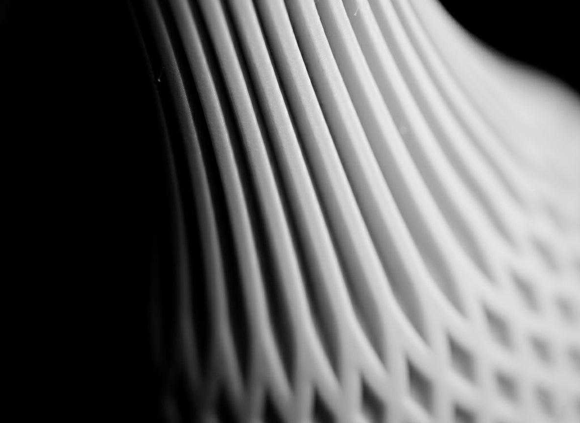 Inflect Vase – 3D Printed Modern Geometric Art Piece