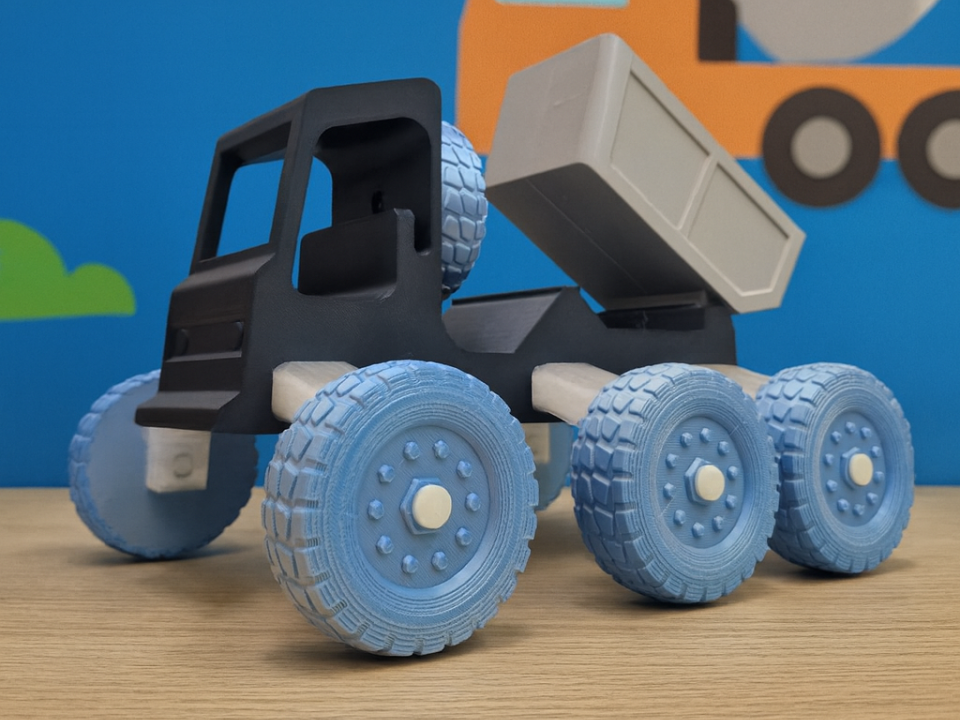 Load Craft Truck Large – 3D Printed Toy