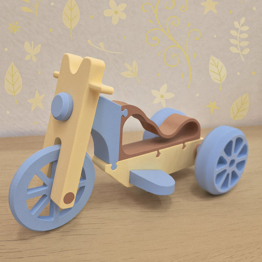 Retro Rider – 3D Printed Modern Trike | Minimalist Collectible Toy & Kids Room Décor