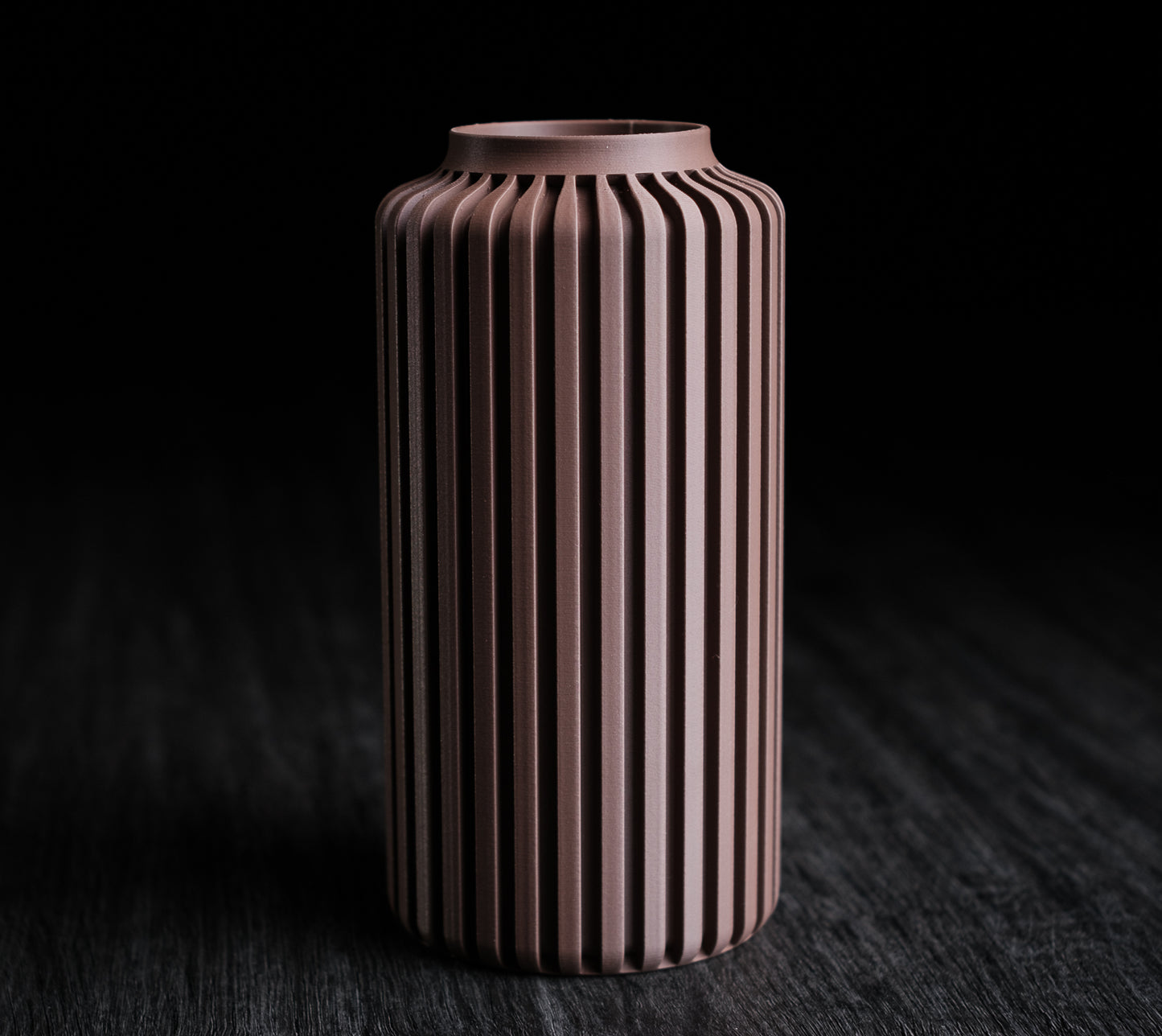 Terra Column Vase – Modern 3D Printed Decor
