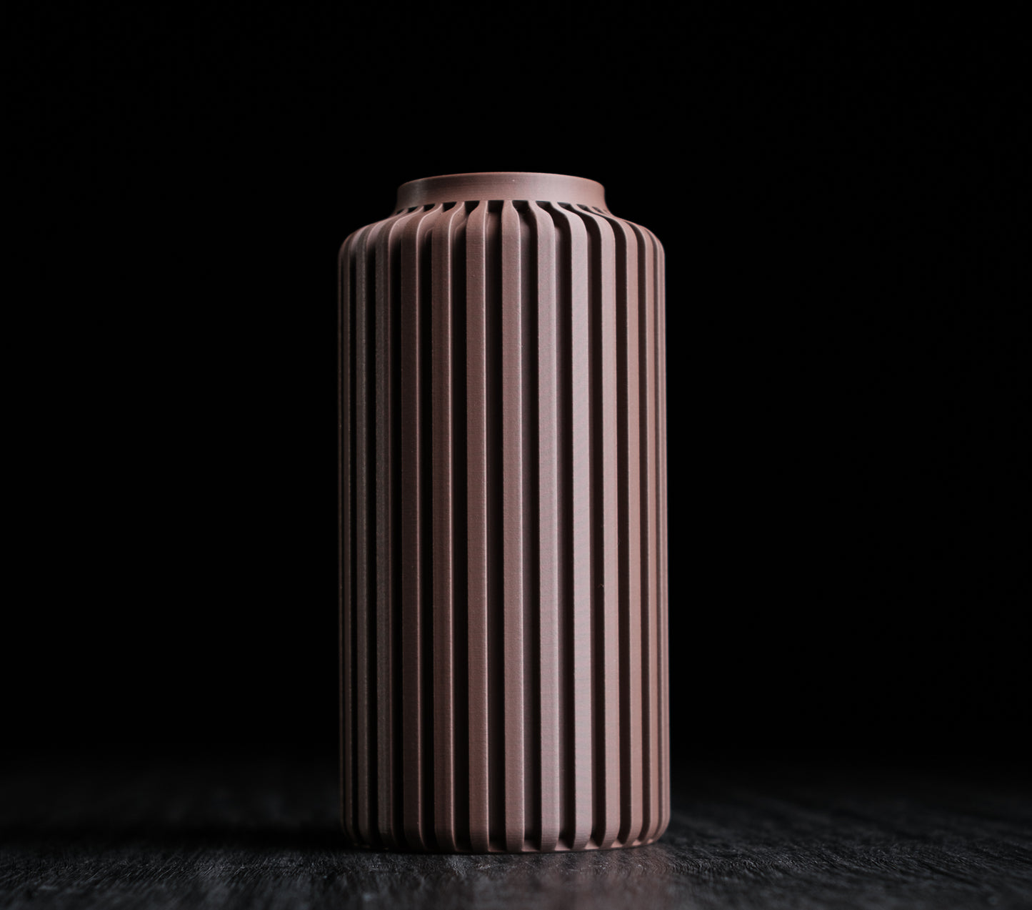 Terra Column Vase – Modern 3D Printed Decor