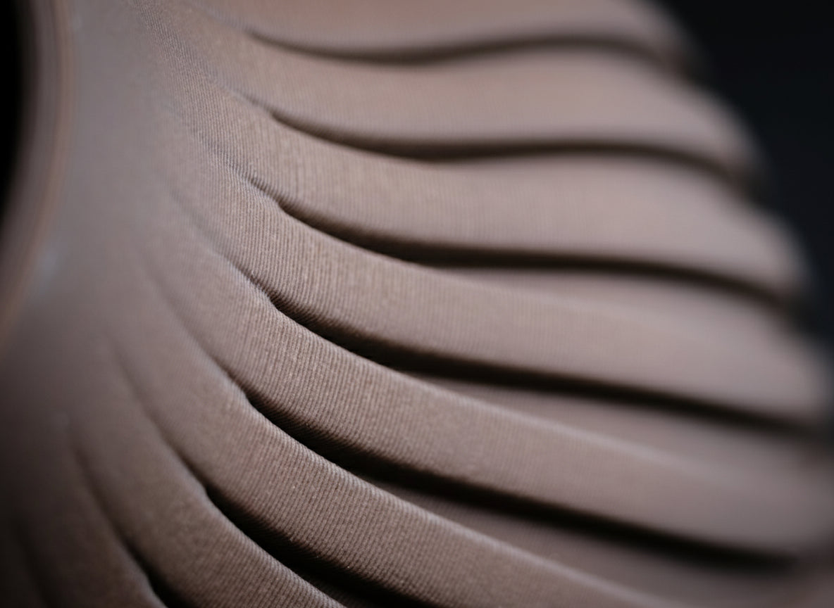 Wave Vase – 3D Printed Modern Minimalist Home Décor